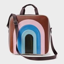 Women's dELiA*s Rainbow Graphic Crossbody Bag picture
