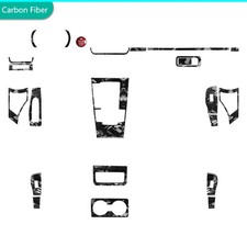 26Pcs Forged Carbon Fiber Full Kits Interior Dash Trim For Mazda 3 Axela 2020-26 picture