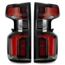 Upgrade Tail Lights For 2019-2026 Chevy Silverado 1500 LED Black Pair Conversion picture