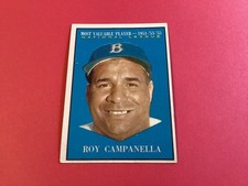 1961 Topps #480 Roy Campanella Dodgers HOF No Creases Pin Hole picture
