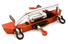 Realistic High Torque Winch w/ Scale Front Bumper for Axial 1/10 SCX10 II C26990 picture