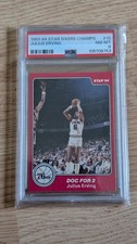 1983-84 Star Sixers Champs #10 Julius Erving 