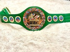 WBC World Boxing Championship Replica Title Belt High Quality Adult Size picture