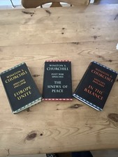 Winston S Churchill Post War Speeches/ 1947 &1948..1949 & 1950 All 1st Editions picture