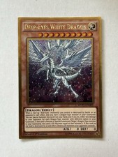 Yugioh Deep-Eyes White Dragon - Gold Rare - NM - MVP1-ENG05 Fast Shipping picture