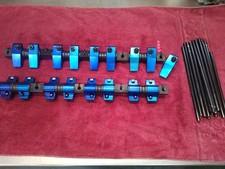 Indy Cylinder Mopar BB 383 440 1.6 Ratio Aluminum Roller Rocker Arms & Shafts picture