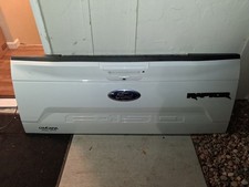 2015-2020 ford f150 raptor tailgate with flex step applique OEM white  picture