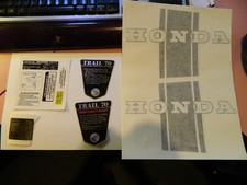 CT70 mini Trail ct70 KO frame decals complete set picture