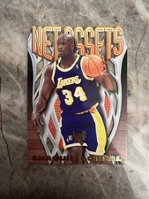 1996-97 E-X2000 Shaquille O'Neal Net Assets card# 13/20 picture