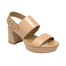 Women's Aerosoles Camera Open Toe Platform Sandals Beige Bisque picture