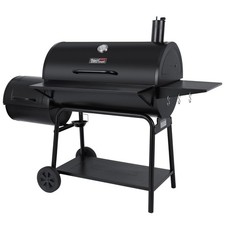 Royal Gourmet Charcoal Barrel Grill with Offset Smoker Large Event Outdoor Camp picture