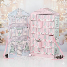 Luxury Kawaii Advent Calendar Box Only – Boutique House with 24 Pull-Out Drawers picture