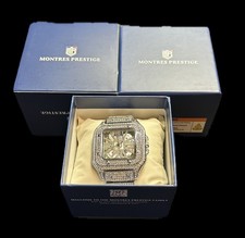 Montres Prestige By Invicta Crystal Silver Watch 