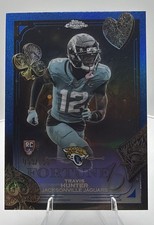 2025 Topps Chrome Fortune 15 Travis Hunter #F15-20 Blue Refractor /150 (RC) B819 picture