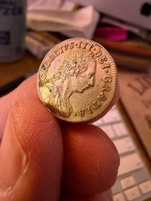1762 Maundy Threepence (3d) of George III / Early portrait Grade XF++ picture