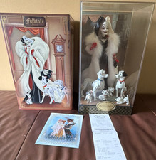 Disney Cruella de Vil, Pongo, Perdita & Puppies Limited Edition Collectible picture
