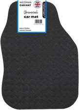 Nicoman Universal Black Car Mats with Anti-Slip, Heavy Duty Performance picture