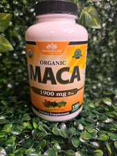 NaturaLife Labs Organic Maca 1900 mg Vegan Energy Support 150 Capsules 05/2029 picture