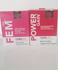 oml fem + power gain, sistema Hormonal Antioxidantes,Vitamin  Mujeres Pack Of 2 picture