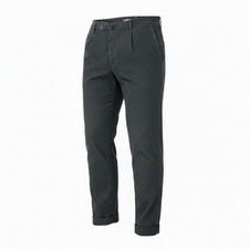 Incotex Slowear Tapered Fit Pattern 16 Olive Green Trousers Pants Mens 54 36x28 picture