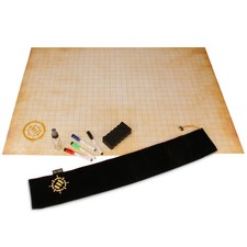 ENHANCE RPG Grid Mat - Tabletop DnD Map (24x36