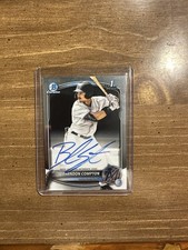 2025 Bowman Draft Brandon Compton Chrome Auto 1st Prospect #CPA-BCO Marlins picture
