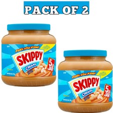 (2 Pack) SKIPPY Creamy Peanut Butter, 5 Pound Jars picture