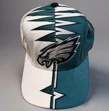 Vintage Philadelphia Eagles Starter Shockwave NFL Cap Pro Line Read One Size picture
