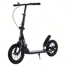 New Elite Big Wheel Kick Scooter 12 Inch Foldable Adult Teen Smooth picture
