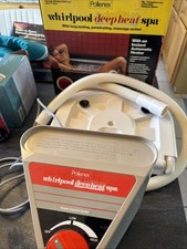 Vintage Pollenex Whirlpool Deep Heat Spa 1989 Model WB810H w/ Original box Nice picture