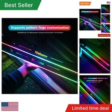 Car Welcome Door Sill Light Threshold Lamp Welcome Plate Pedal Light With picture