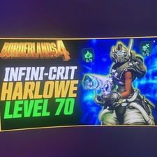 Borderlands 4⭐️LVL 70 UPDATED HARLOWE INFINI-CRIT ENDGAME BUILD⭐️All PLATFORMS picture