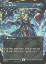 MTG Omniscience (70) *Foil* Anime Borderless Wilds of Eldraine: Enchanting Tales picture
