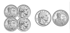 2022 P, D, S Dr Sally Ride American Women Washington Quarter 3 New Clad NASA picture