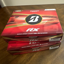 2x Bridgestone Tour B RX White Golf Balls 12-Pack Tour Distance (24 total) picture