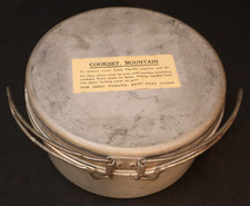 WWII US Army M1942 Mountain Cookset 'RSE 1944' Three Piece FSSF & 10th Division picture