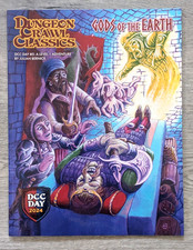 GOODMAN GAMES ~ GODS OF THE EARTH ~ DCC DAY 2024 DUNGEON CRAWL CLASSICS MODULE picture