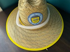 Spongebob Squarepants Straw Hat Rare Beach Gardening Hat Mad Engine RARE nwt picture