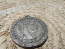 Napoleon French Emperor Medal 1805 - Advertising G. Porcher Photo Records... picture