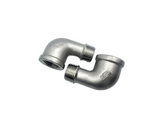 2 Pack 304 STAINLESS STEEL STREET 90 ELBOW 1/2