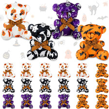 Haull 18 Pcs Halloween Stuffed Animals Plush Bears Bulk picture