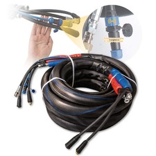 Polyurethane PU Foam Heating Hose Heater Pipe 15 Meters for Spray Foam Machine picture