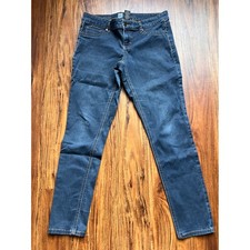 Mossimo Premium Denim Leggings Women Size 12 Blue Excellent Skinny Jeans SEO picture
