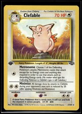 Pokemon Clefable First Edition 17 Jungle Rare picture