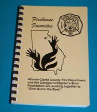 Athens Clarke County Fire Department Cookbook 1997 Athens GA Georgia  picture