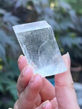 Optical Calcite Transparent Finest Grade Freeform AAA+ 18 76g picture