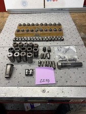 Techniks ER16 Precision Collet Set 10-Piece Mixed Lot Of Collets picture