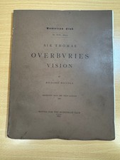 Sir Thomas Overburies Vision No. XVII. -1872-3 by Richard Niccols Paperback picture