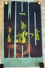 The Who Vintage 1971 Decca MCA Promo poster 34x 21 1/2  Excellent Condition Rare picture