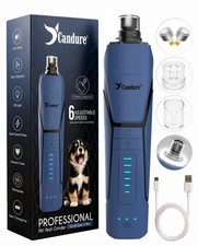 Best Candure Whisper Quiet Dog Nail Grinder with 360 Degree LED Light, 6-Speed picture